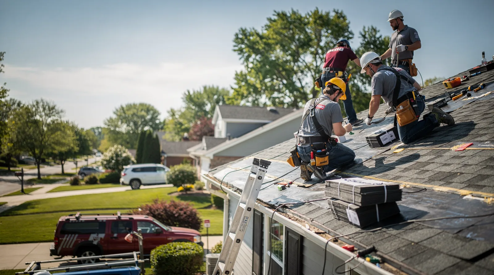 Roof Repair in Sangerville, ME around you